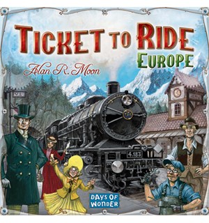 Ticket to Ride Europe Brettspill Europa - Scandinavisk utgave 